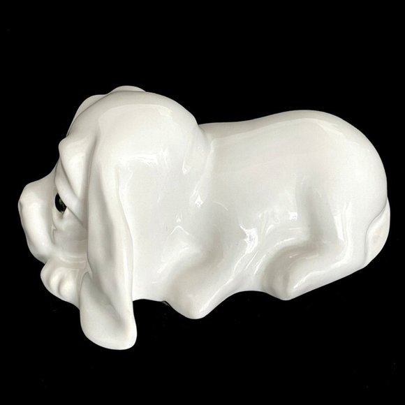 Vintage 1970s Canadiana Pottery Collectables Series #304 Sad Hound Spaniel Dog - Picture 2 of 8